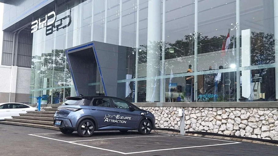 SPKLU di Surabaya